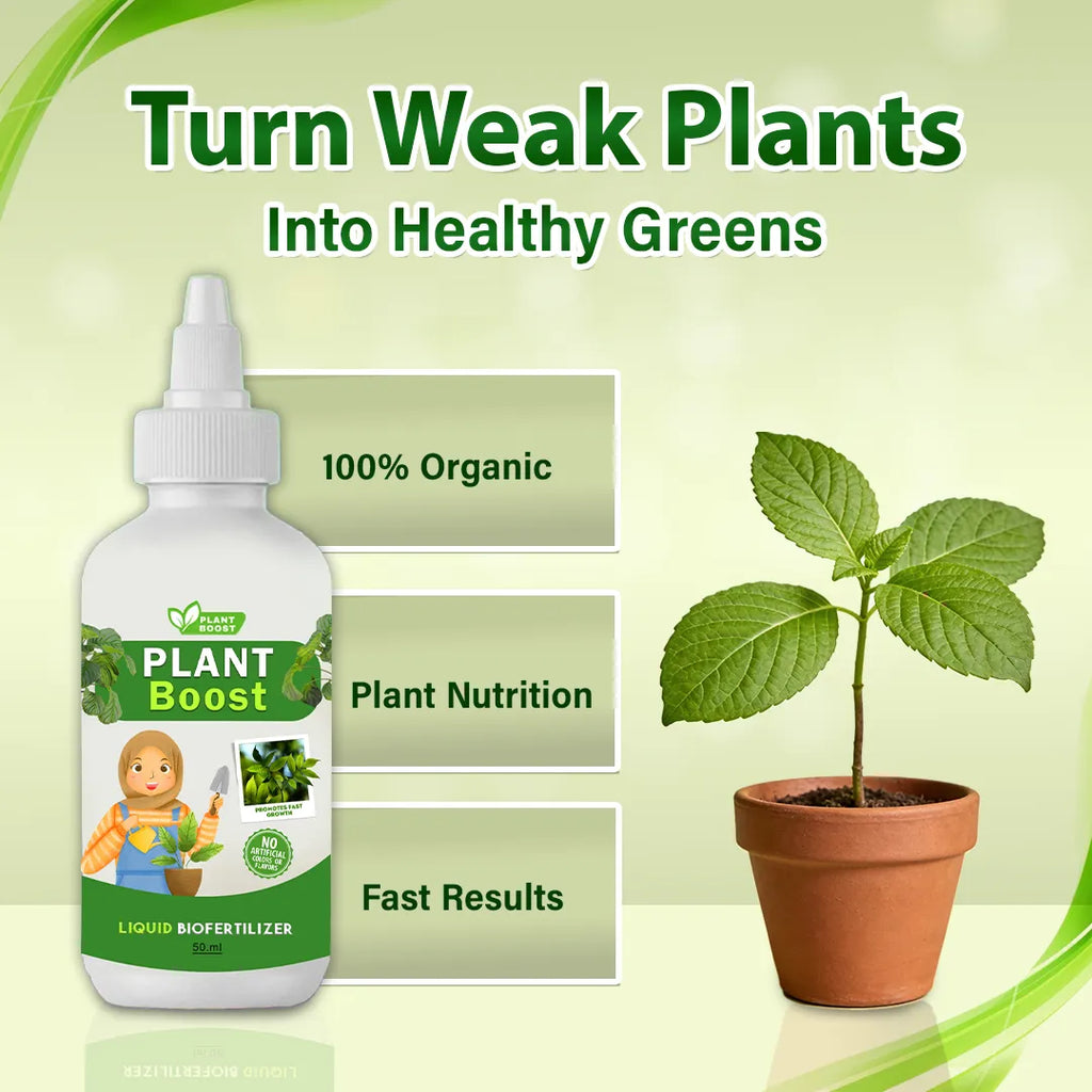Organic Plant Boost – Faster Growth & Stronger Roots