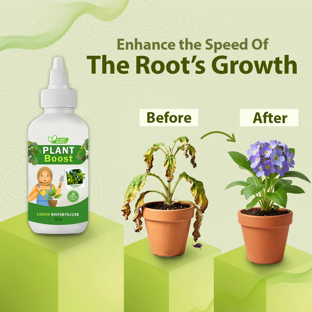 Organic Plant Boost – Faster Growth & Stronger Roots