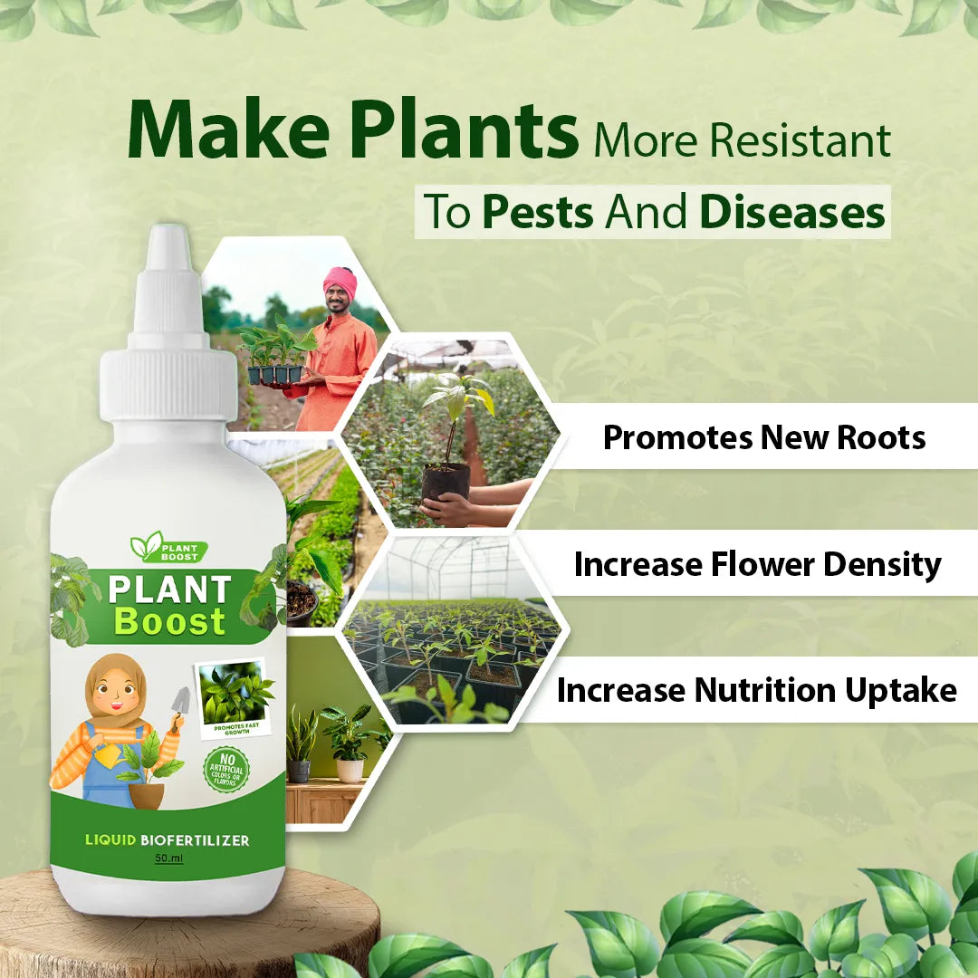Organic Plant Boost – Faster Growth & Stronger Roots
