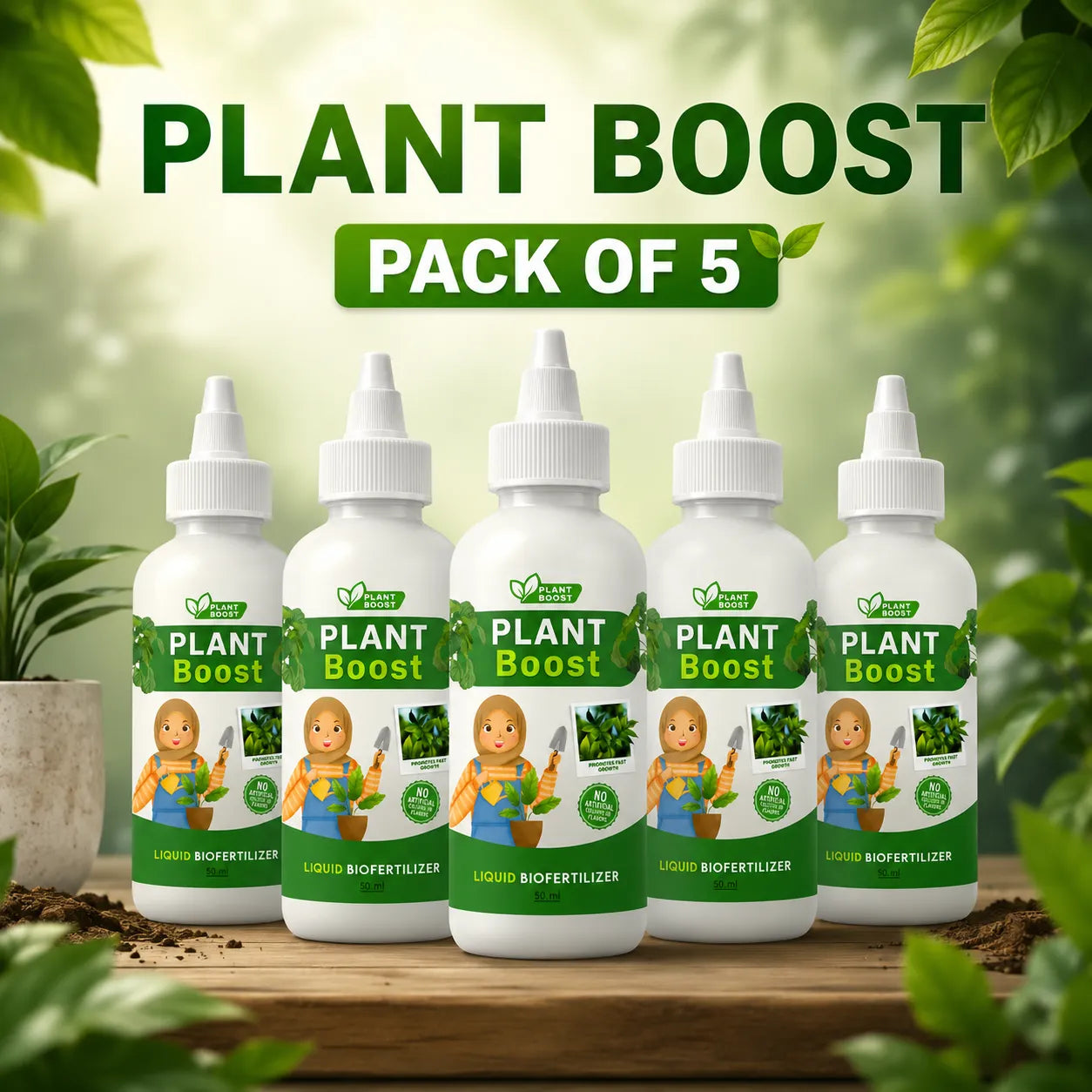 Organic Plant Boost – Faster Growth & Stronger Roots